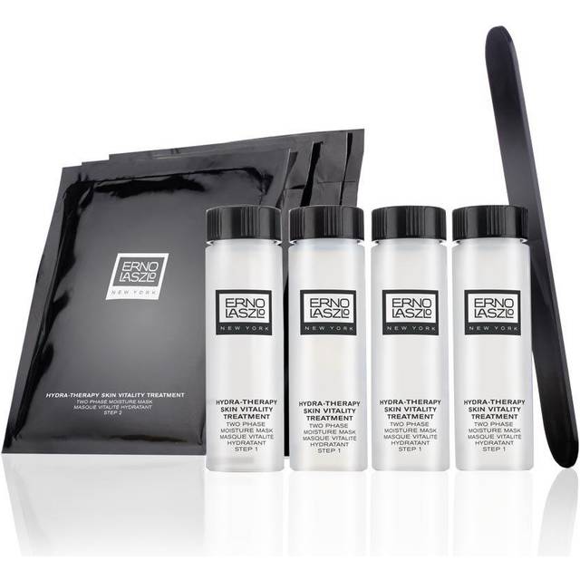 Erno Laszlo Hydrate & Nourish Ansigts Maske Gavesæt 4 x 37ml Step 1 Pleje 4 x 5.5g Step 2 Ansigts Masker
