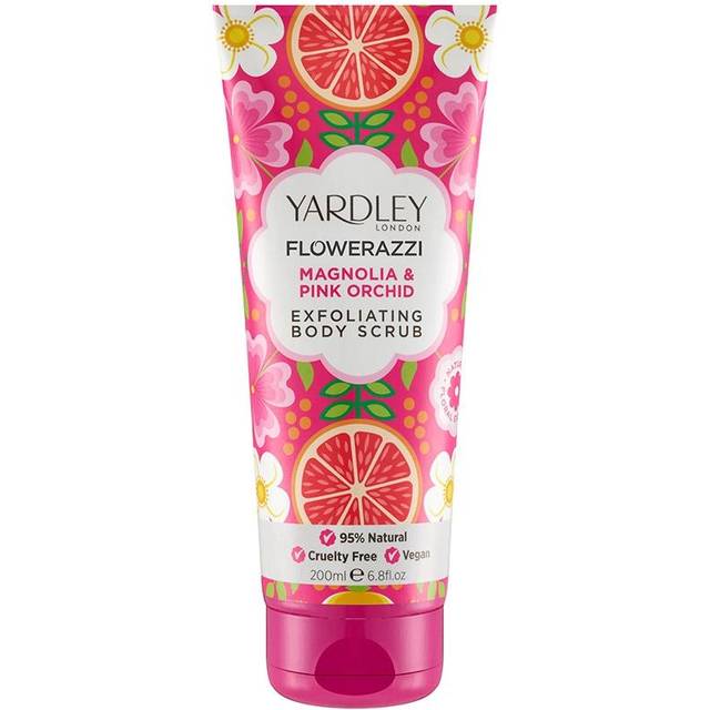 Yardley Flowerazzi Magnolia & Pink Orchid Body Scrub 200ml (200ml)