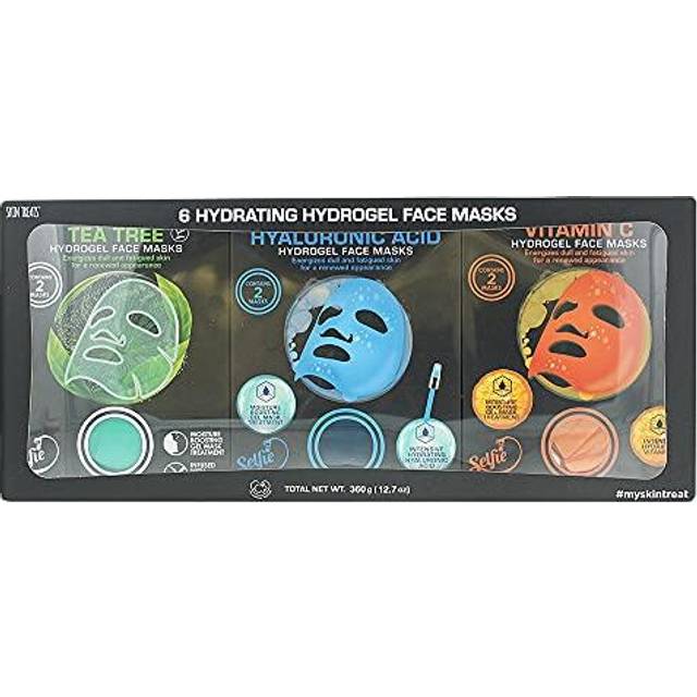 Skin Treats Hydrogel Face Masks Gift Set - 6 x 60g Pack | TJ Hughes