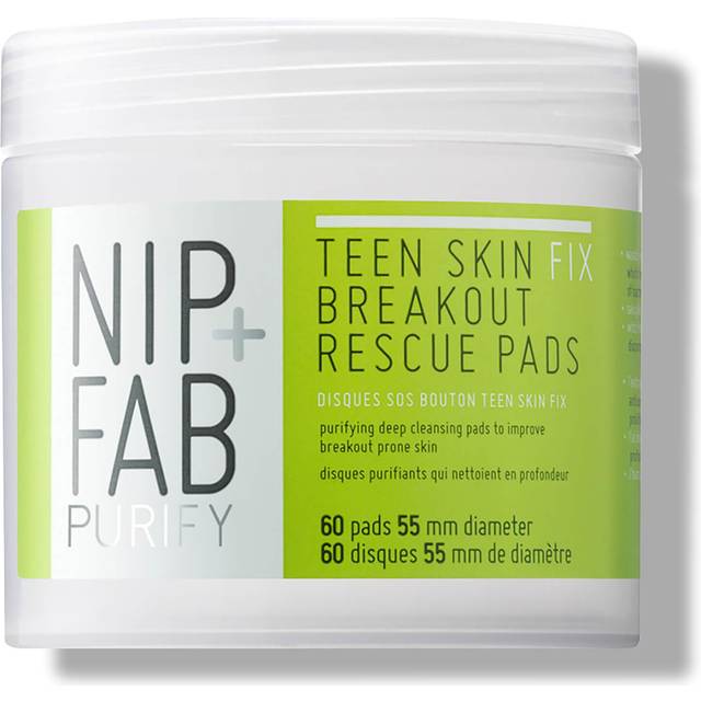 NIP+FAB – Teen Skin Breakout Rescue Pads-Ingen färg