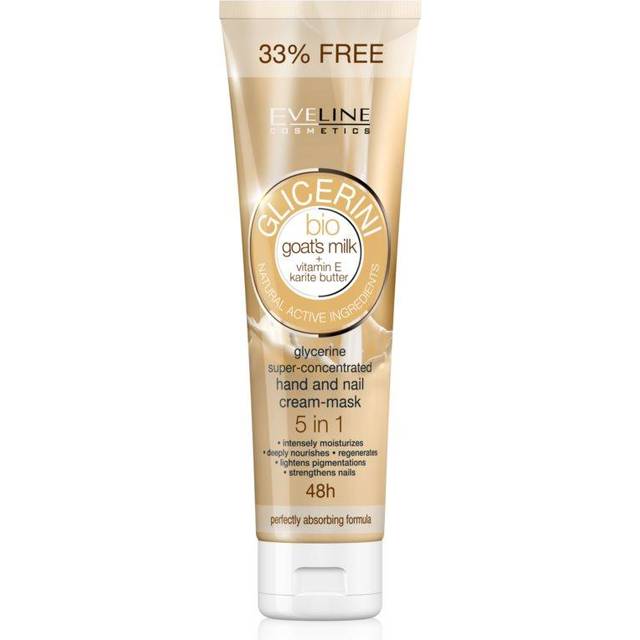 Eveline Cosmetics Eveline Glicerini Hand And Nail Cream-Mask With Goat' Milk 100ml