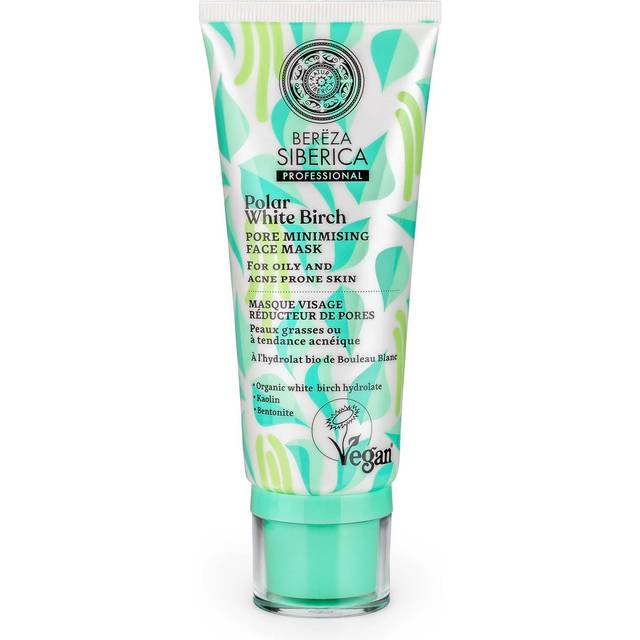 Natura Siberica Polar White Birch Pore minimising face mask 100ml
