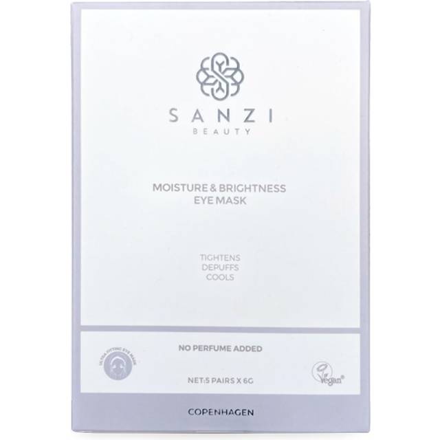 Sanzi Beauty Moisture & Brightness Eye Mask 5-pack - Bedste øjenmaske - Dinskønhed.dk