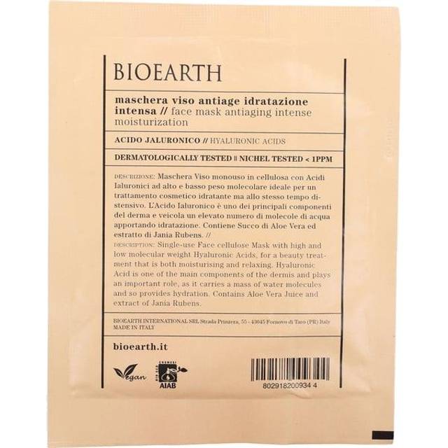 Bioearth Sheetmask Intense Moisturization 15ml