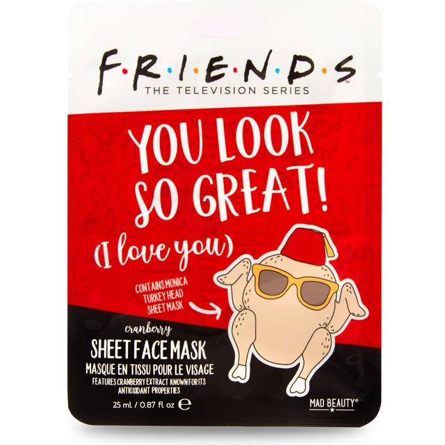 Mad Beauty Friends Turkey sheetmask med antioxiderande egenskaper 25 ml