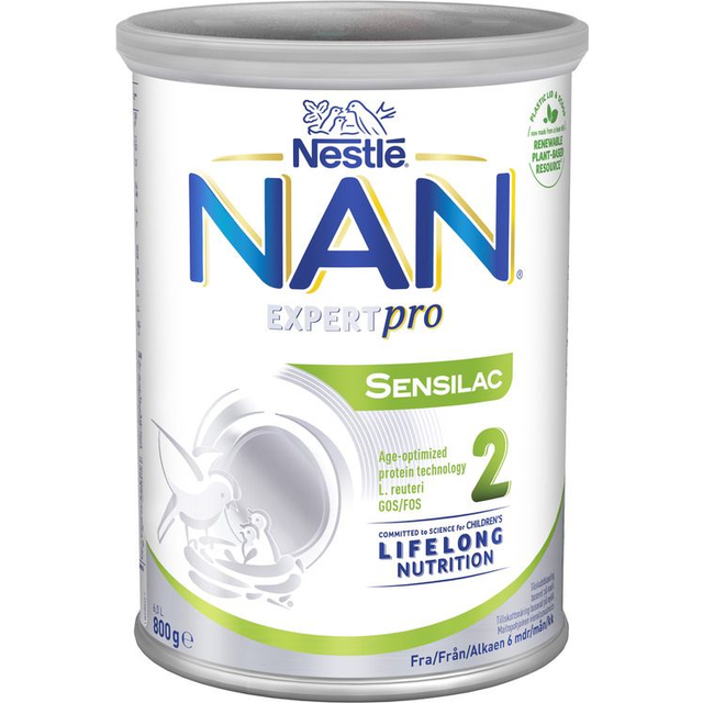 NAN EXPERTPRO Sensilac 2 modersmjölksersättning - 800 g