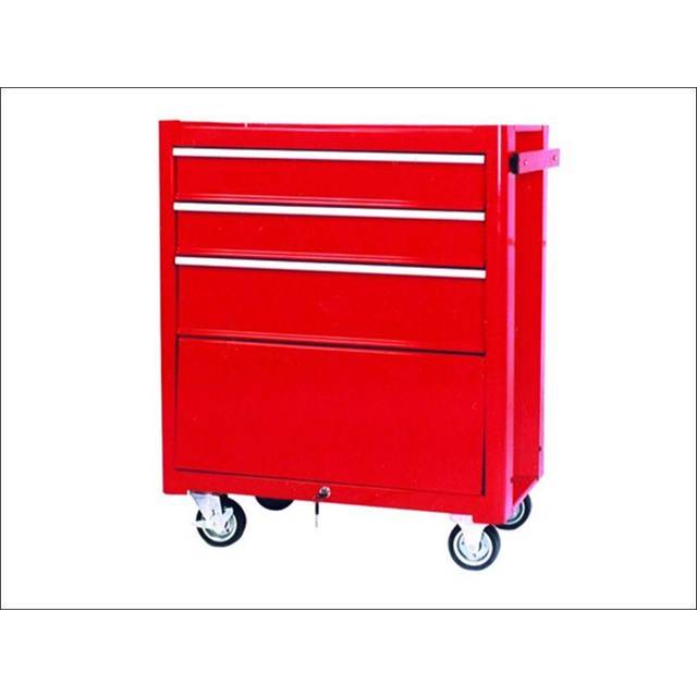 Faithfull Toolbox Roller Cabinet 3 Drawer, Red
