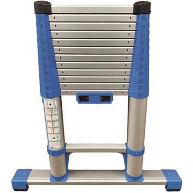 Zarges 40410 Compactstep L Telescopic Ladder & Stabiliser Bar 3.2m