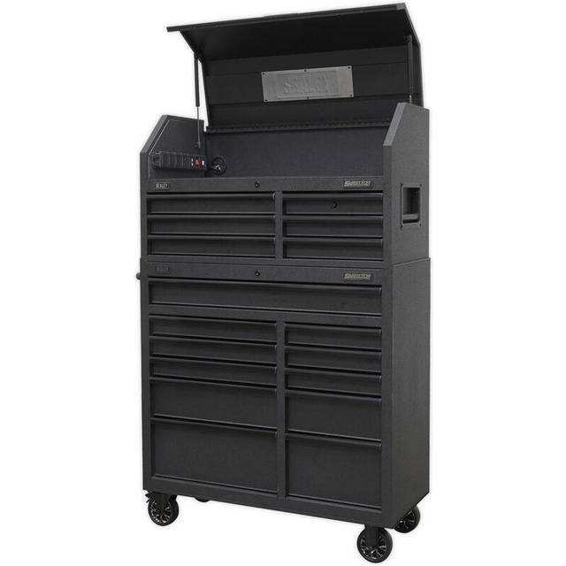 AP41BESTACK Superline pro® Tool Chest Combination with 17 Soft Close Drawers & Power Strip - Sealey