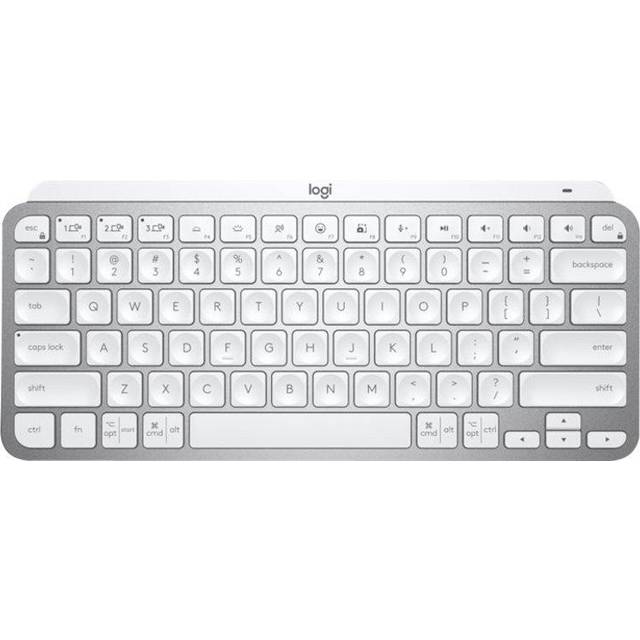 Logitech MX Keys Mini Wireless Illuminated Keyboard for Business, Layout Pan Nordic QWERTY - Mörkgrå