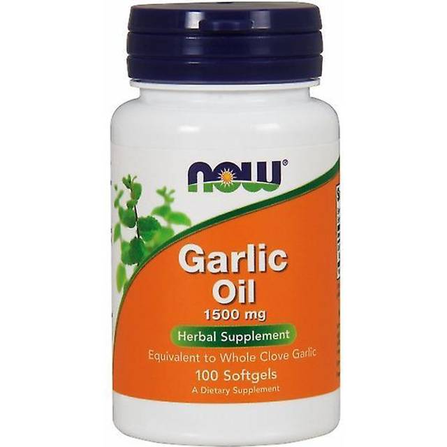 NOW Foods  Garlic Oil  1 500 mg  100 Softgels