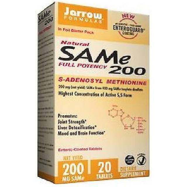 Jarrow Formulas SAMe 200 20 Tablets