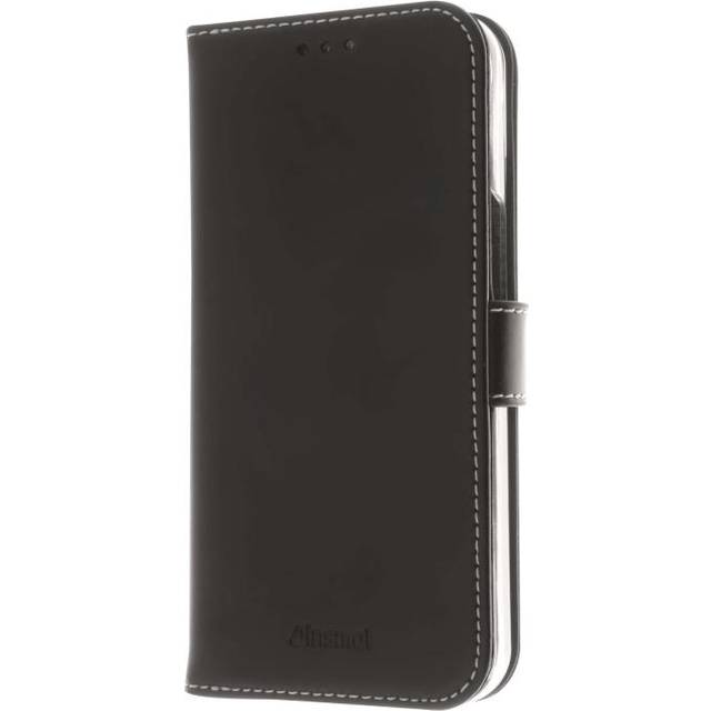 Insmat Exclusive Flip Case Plånboksfodral, iPhone 13, svart