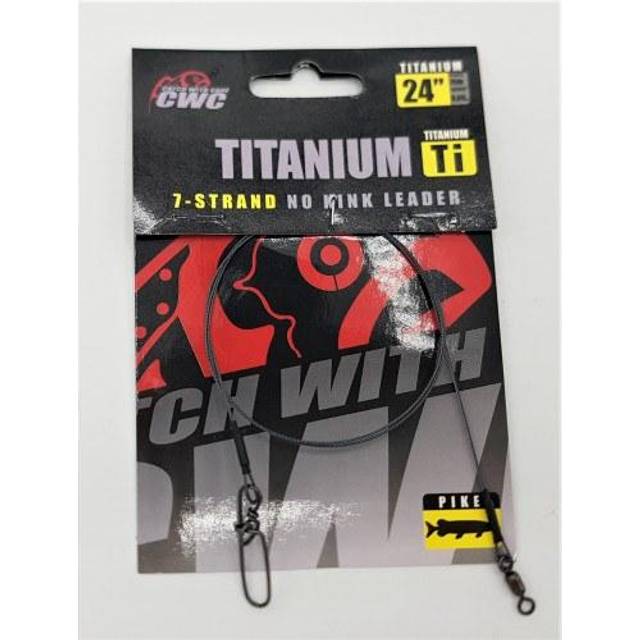 CWC Titanium Wire 7-Strand Leader 24' 75lb