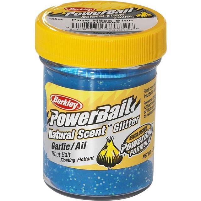 Berkley Powerbait naturlig doft vitlöksdeg (ren neonblå)