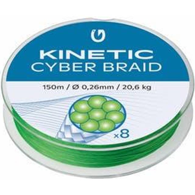 Kinetic 8 Braid 150m Fluo Green 0,20mm/15,0kg