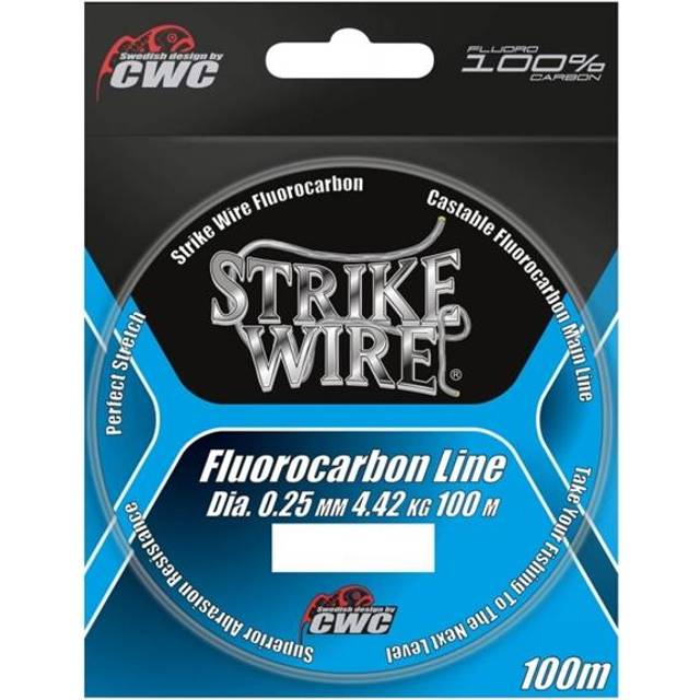 Strike Wire Fluorocarbon 0,25 mm 100 m Invisible - Fiskelina