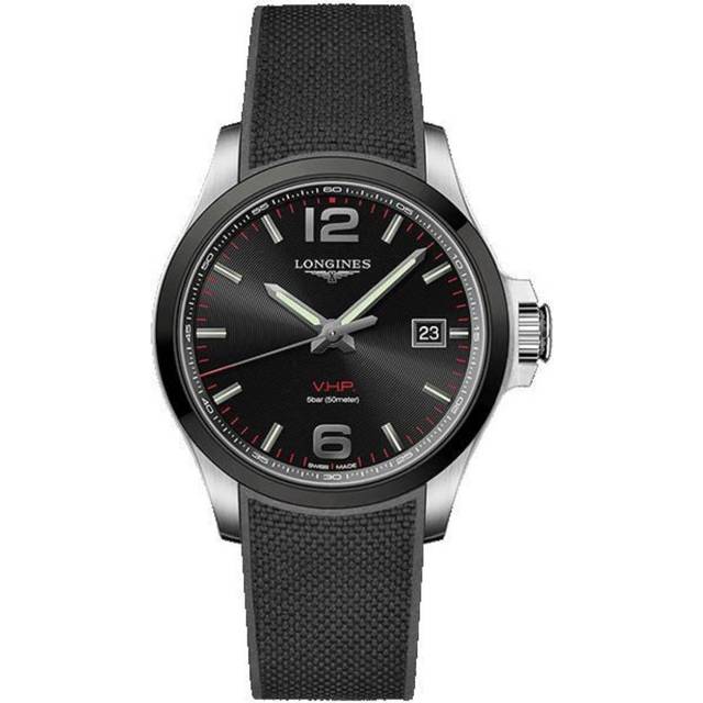 Longines Watch Conquest V.H.P Mens - Black