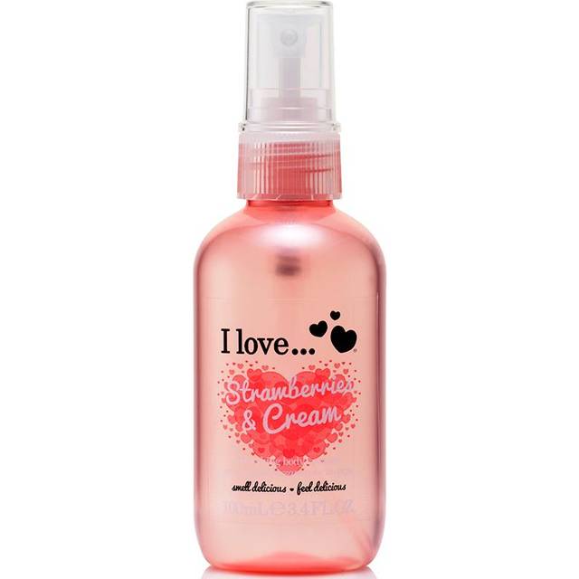 I Love Refreshing Body Spritzer 100ml - Strawberries and Cream - I Love Cosmetics