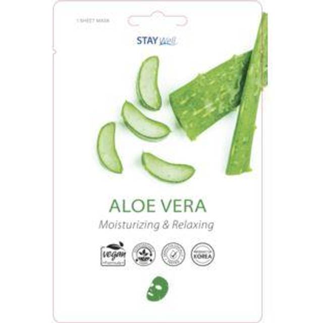 Stay Well Stay Well Vegan Sheet Mask Aloe 20 g