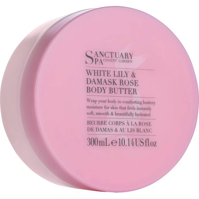 Sanctuary Spa White Lily And Damask Rose Body Butter 300ml