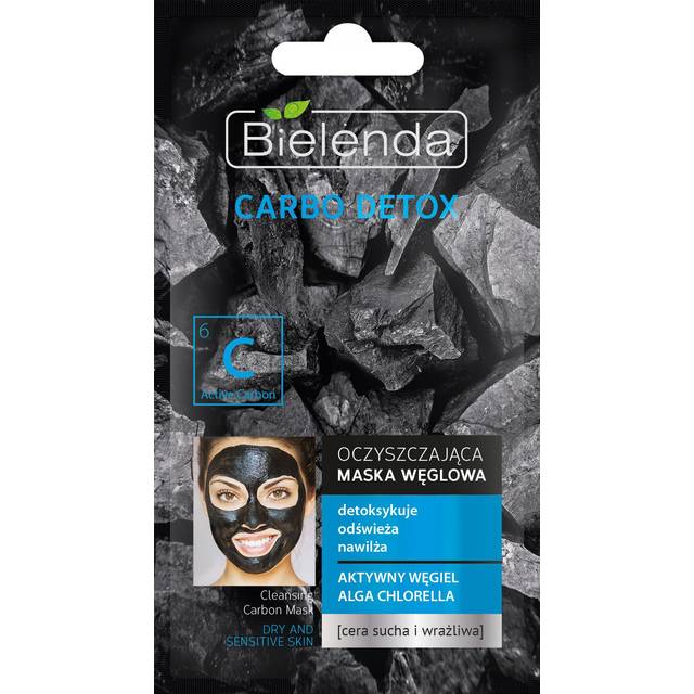 Bielenda CARBO DETOX Cleansing carbon mask for dry and sensitive skin 8 g