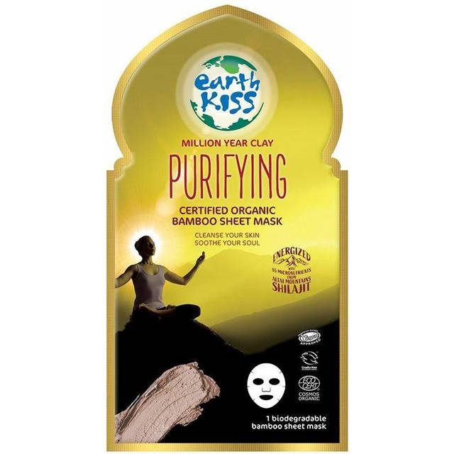 Earth Kiss Ansigtsmaske Peel Off Earth Kiss Purifyng Certified Organic Bamboo