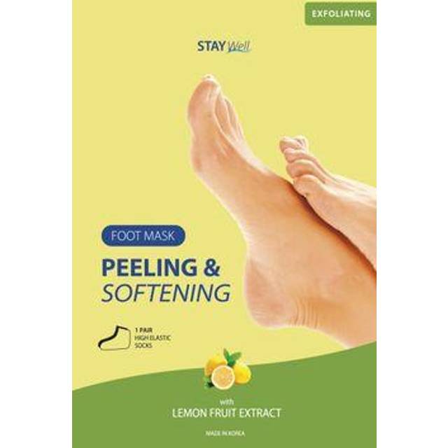 Stay Well Stay Well Peeling & Softening Foot Mask Lemon