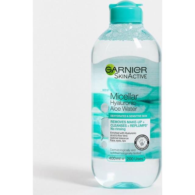 Garnier Micellar Hyaluronic Aloe Water Facial Cleanser for Dehydrated Skin
