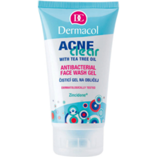 Dermacol AcneClear Antibacterial Face Wash Gel 150ml