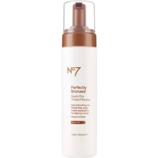 No7 Perfectly Bronzed Self Tan Quick Dry Tinted Lotion Medium/Dark