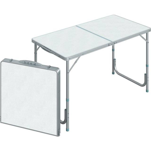 Outsunny 4FT Aluminium Portable Folding Camping Picnic Outdoor Table | TJ Hughes