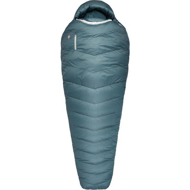 Grüezi Bag Biopod Downwool Hybrid Ice Cold - Sovsäck Platin Grey 180 cm