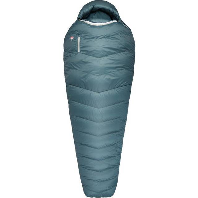 Grüezi Bag Biopod Downwool Hybrid Ice Cold - Sovsäck Platin Grey 190 cm