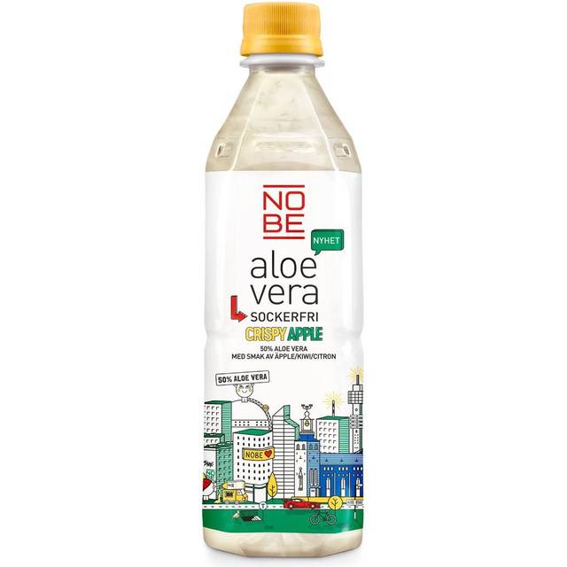 NOBE Aloe Vera Sockerfri Crispy Apple 50cl