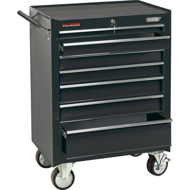 Draper 7 Drawer Roller Cab - Black