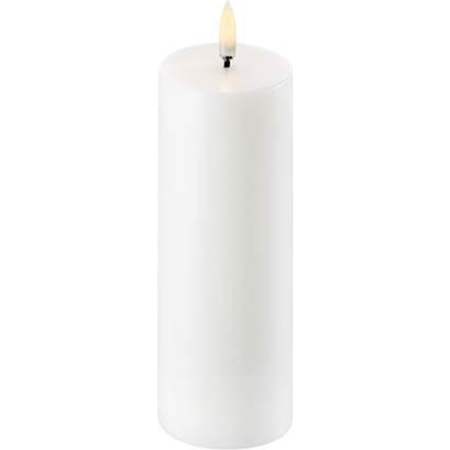 Uyuni - LED Pillar Candle - Stearinljus - Nordic White - 5,8x15 cm - 5,8 x 15 cm