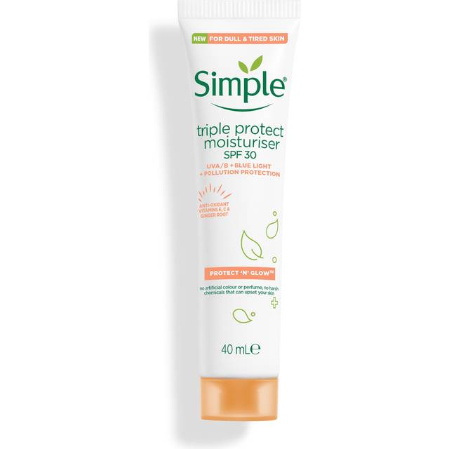 Simple Protect &#39;N&#39; Glow Triple Protect Moisturiser SPF 30