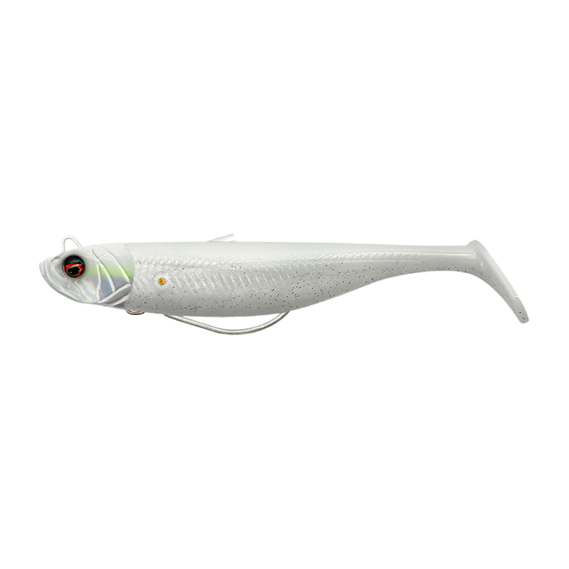 Savage Gear Savage Minnow Weedless 12.5cm 28g Sinking - White Pearl Silver