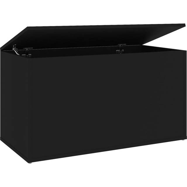 vidaXL Förvaringskista sonoma-ek 84x42x46 cm konstruerat trä