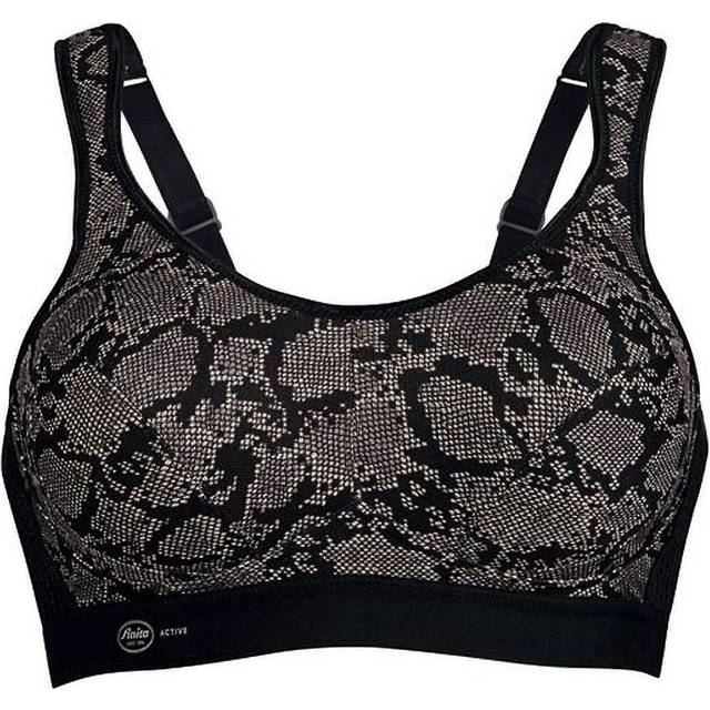 Anita Womens Extreme Control Sports Bra - Black material_polyamide - Size 32D