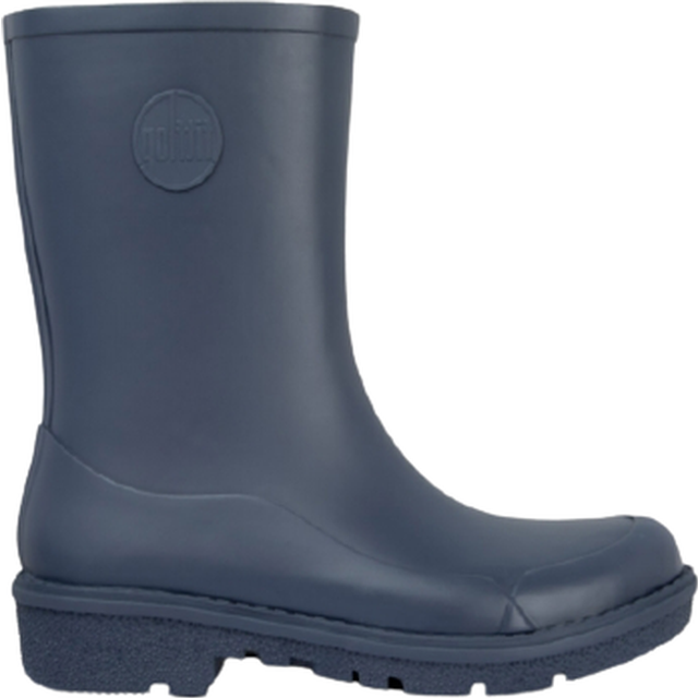 Fitflop Wonderwelly kort regnstövel för kvinnor, Midnatt marinblå, 42 EU
