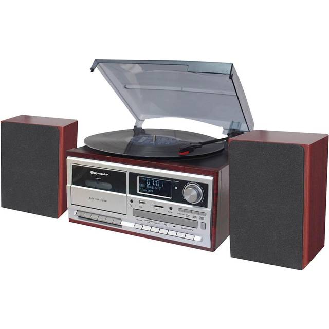 Roadstar HIF-8892DBT Vintage Skivspelare CD&DAB