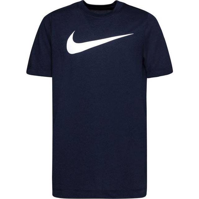 Nike Park Boys / Girls Dri-Fit Cotton T Shirt CW6941 Navy - M - 10-12 Years