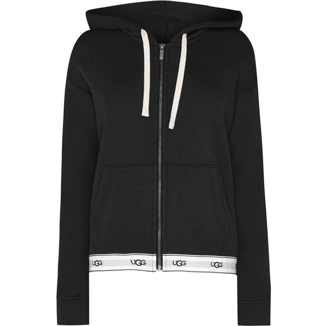 Ugg Sena Tape Zip Hoodie - Black