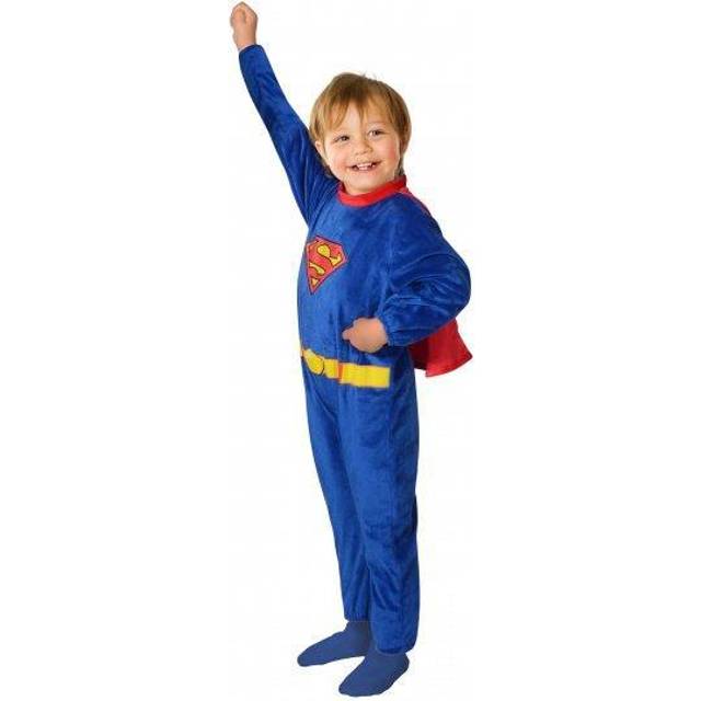 costume suit Superman boys blue 2-piece size 68-80