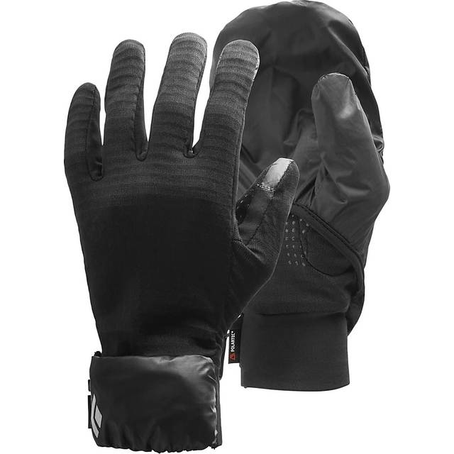 Black Diamond Wind Hood GridTech Gloves Black, XS