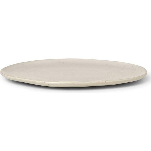 Flow Plate Ø27 cm, Off-white