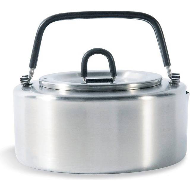 Tatonka Tekanna tekanna 1,0 L – vattenkokare i rostfritt stål med 1 liter volym – inkluderar tesil (diameter 15 x 7 cm)