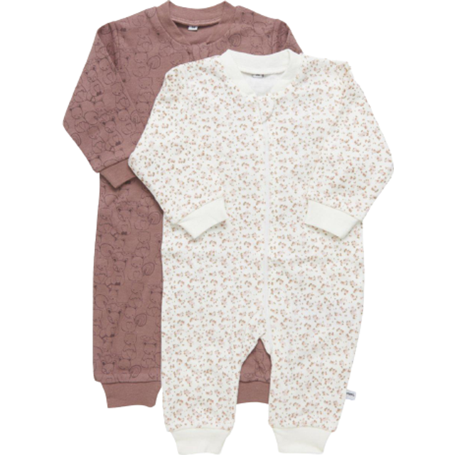 pippi Baby Schlafanzug Ohne Füsse sovkläder för småbarn, Burlwood, 104 cm